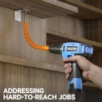 PULITUO 12V Cordless Drill Set with Battery