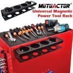 Power Tool Organizer with Magnetic Mount & Drill Holders