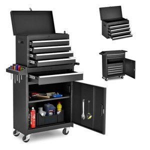 5-Drawer Rolling Tool Chest and Storage Cabinet