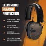 Walker's Slim Electronic Muff - Flat Dark Earth