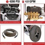 Simpson PowerShot 4200 PSI Gas Pressure Washer