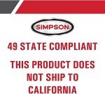 Simpson PowerShot 4200 PSI Gas Pressure Washer