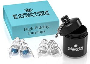 Eargasm Earplugs for Noise Reduction