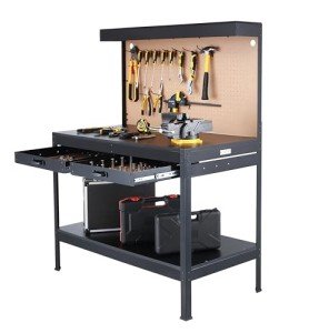 Olympia Tools Black Multipurpose Workbench with Outlets