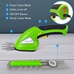 SereneLife Cordless Electric Hedge Trimmer and Shears
