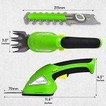 SereneLife Cordless Electric Hedge Trimmer and Shears