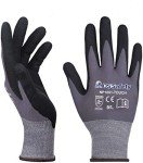 Nitrile Coated Work Gloves - 12 Pairs (Large)