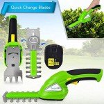 SereneLife Cordless Electric Hedge Trimmer and Shears