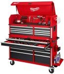 Milwaukee 56" 18-Drawer Tool Chest & Cabinet Combo