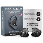 Decibullz Moldable Earplugs | 31 NRR Protection