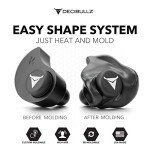 Decibullz Moldable Earplugs | 31 NRR Protection