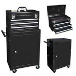 TCE 3-Drawer Black Tool Storage Unit