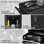 TCE 3-Drawer Black Tool Storage Unit