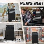 TCE 3-Drawer Black Tool Storage Unit