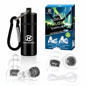 High-Fidelity Silicone Earplugs for Concerts