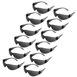 JORESTECH Smoke Safety Glasses - 12 Pack