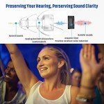 High-Fidelity Silicone Earplugs for Concerts