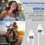High-Fidelity Silicone Earplugs for Concerts