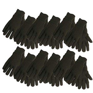 Midwest Jersey Work Gloves - Large, 12 Pack