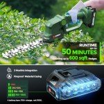LURSKY 21V Cordless Hedge Trimmer & Grass Shears