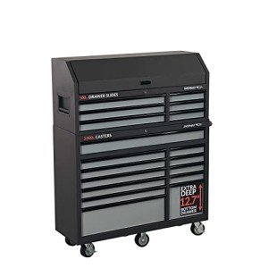 52" Tool Chest with 18 Drawers & Rolling Cabinet