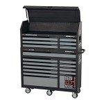 52" Tool Chest with 18 Drawers & Rolling Cabinet