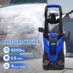 4200 PSI Electric Pressure Washer with Foam Cannon