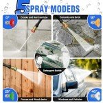 4200 PSI Electric Pressure Washer with Foam Cannon