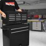 8-Drawer Rolling Tool Box with Wheels
