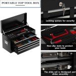 8-Drawer Rolling Tool Box with Wheels