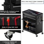 8-Drawer Rolling Tool Box with Wheels