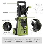 4000PSI Electric Pressure Washer with Accessories