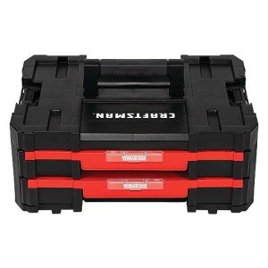 CRAFTSMAN Plastic Tool Box with Drawers and Organizer