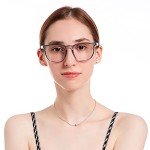 TOREGE Stylish Safety Glasses with Scratch-Resistant Lenses