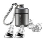 Mumba Professional Earplugs - Reusable, Portable Case