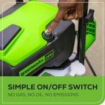 Greenworks 2700 PSI Pressure Washer with Foam Cannon