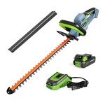 WORKPRO 20V Cordless Hedge Trimmer with Quick Charger