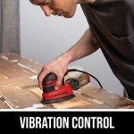 SKIL Corded Detail Sander with Sanding Paper & Dust Box