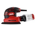 SKIL Corded Detail Sander with Sanding Paper & Dust Box