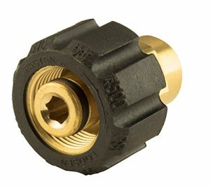 Erie Tools Brass Twist Coupler Adapter 1/4” FNPT