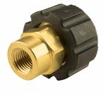 Erie Tools Brass Twist Coupler Adapter 1/4” FNPT