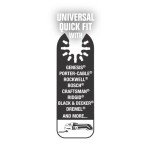 Genesis 3 1/8" Quick-Fit Hook-and-Loop Sanding Pad