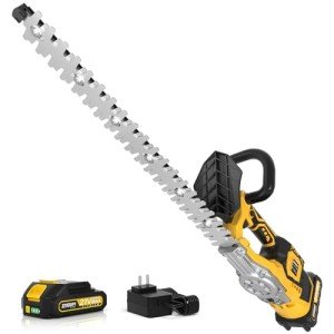 Cordless 20'' Hedge Trimmer with Battery & Charger