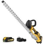 Cordless 20'' Hedge Trimmer with Battery & Charger