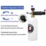 High-Pressure Foam Cannon with Quick Connector