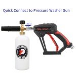 High-Pressure Foam Cannon with Quick Connector