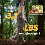 Seesii 8-Inch Cordless Mini Chainsaw with Batteries