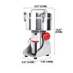 Samger 700g Electric Grain Mill Grinder, 1800W