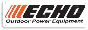 Echo Power Equipment Metal Sign for Garage Decor