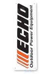 Echo Power Equipment Metal Sign for Garage Decor